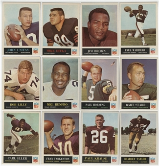 1965 Philadelphia Football High Grade Complete Set (198)
